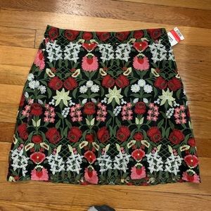 Floral skirt